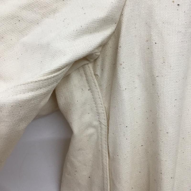 古着 USED ワンピース ロングスカート ミリタリー メディカルワンピース 半袖 ミリタリーサージカルガウン 102-44-121-63 無地 アイボリー / アイボリー /  レディース USED 古着 中古 10143102