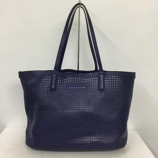 マークバイマークジェイコブス MARC by MARC JACOBS トートバッグ トートバッグ パンチング ロゴ、文字 青 / ブルー /  レディース USED 古着 中古 10137944