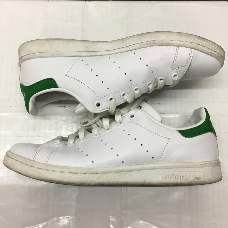 アディダス adidas スニーカー スニーカー M20324 STAN SMITH スタンスミス 27cm 27.0cm ロゴ、文字 白 / ホワイト / X 緑 / グリーン /  メンズ USED 古着 中古 10110564