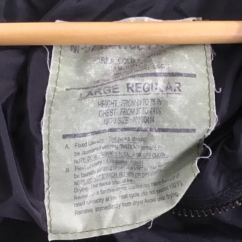 古着 USED ジャケット、上着 ジャンパー、ブルゾン ジップアップジャケット パーカージャケット アウター L 無地 黒 / ブラック /  メンズ USED 古着 中古 10148092