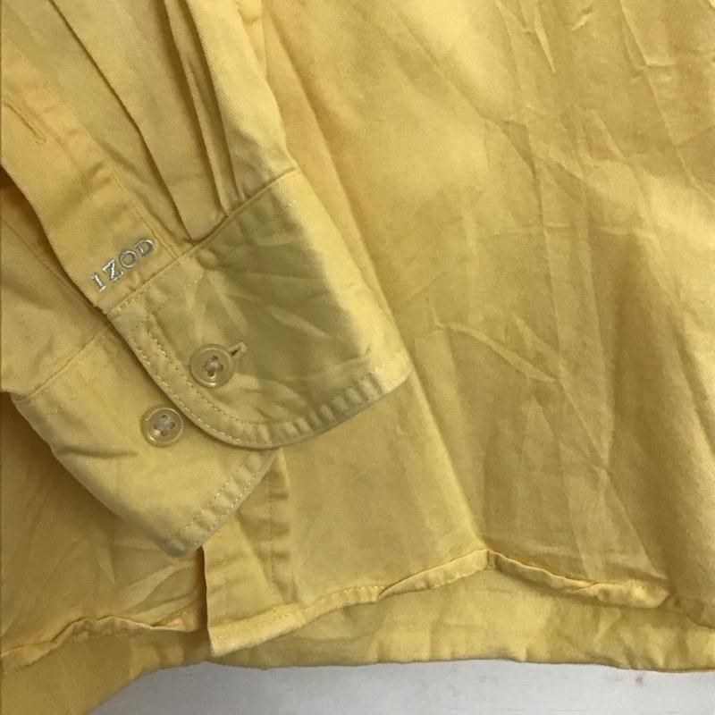 カーハート Carhartt シャツ、ブラウス 長袖 長袖シャツ 無地シャツ カラーシャツ L ロゴ、文字 黄 / イエロー /  メンズ USED 古着 中古 10141909