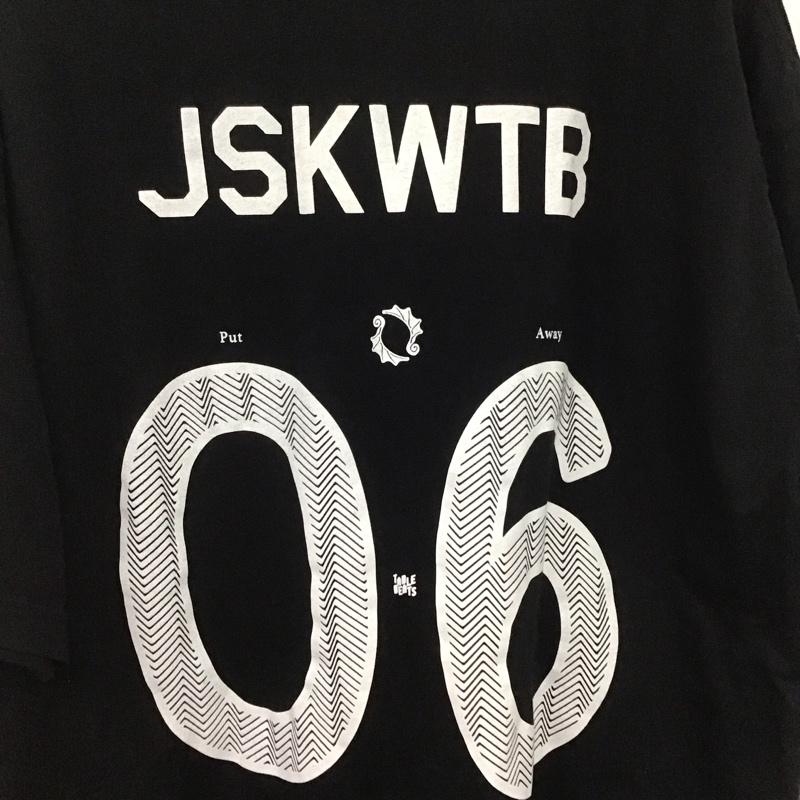 ユナイテッドアスレ United Athle Tシャツ 半袖 半袖カットソー プリントTシャツ クルーネックカットソー L ロゴ、文字 黒 / ブラック /  メンズ USED 古着 中古 10146661