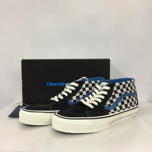 バンズ VANS スニーカー スニーカー 721278 PREMIUM SK8-MID REISSUE 83 29.5cm 箱有 LIBERAIDERS 29.5cm チェック 黒 / ブラック / X 青 / ブルー / X 灰 / グレー /  メンズ USED 古着 中古 10133915