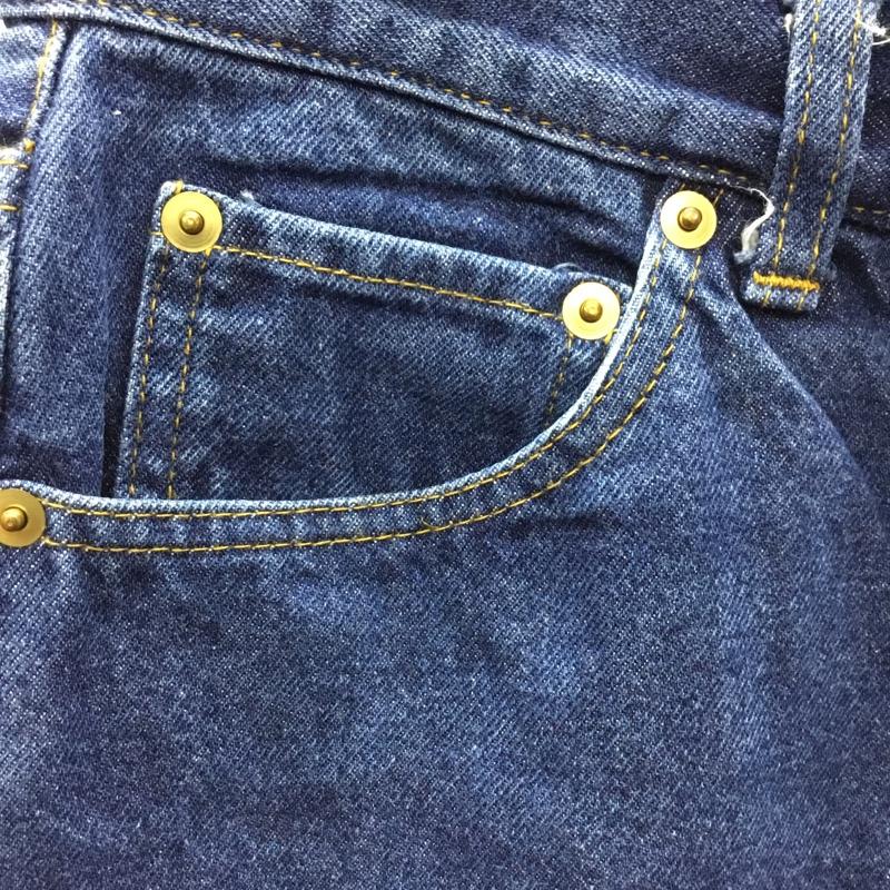 ハーベスティ HARVESTY パンツ デニム、ジーンズ デニムパンツ ストレートパンツ ジーンズ 1 無地 インディゴ / インディゴ /  メンズ USED 古着 中古 10121793