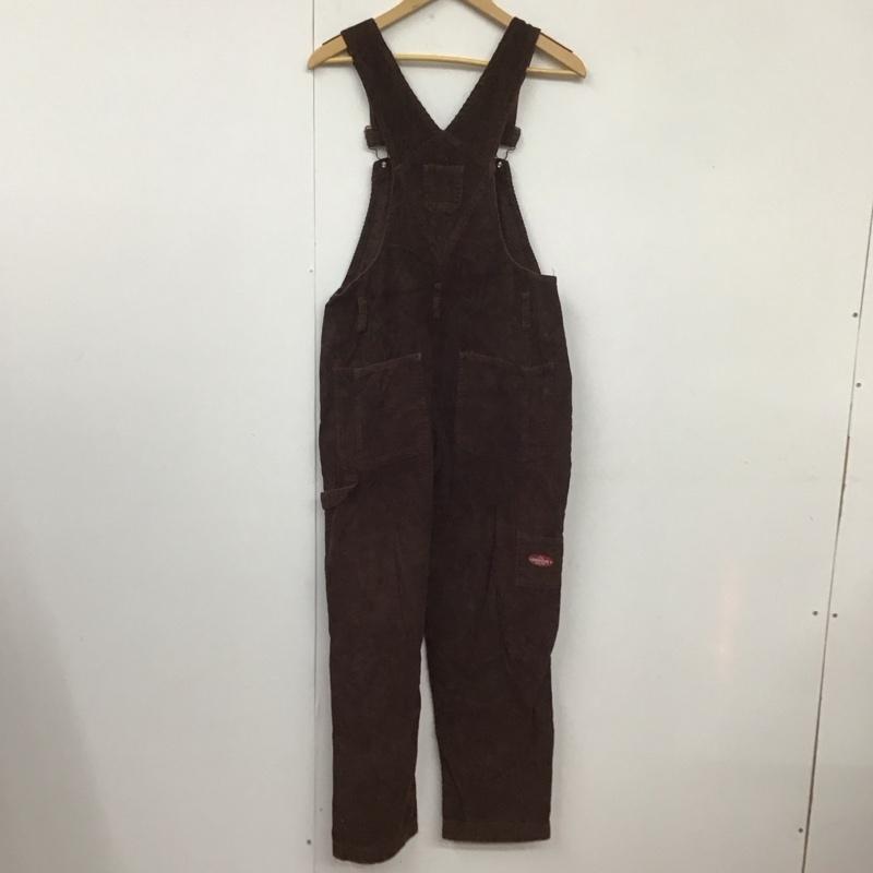 古着 USED サロペット・オーバーオール サロペット、オーバーオール JORDACHE コーデュロイ S ロゴ、文字 茶 / ブラウン /  メンズ USED 古着 中古 10107647