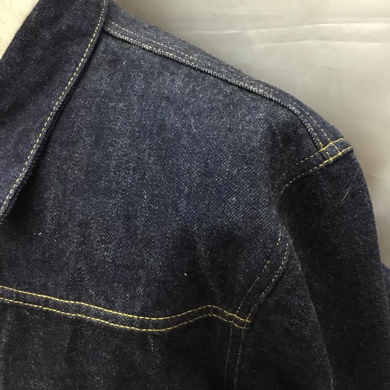 ショット schott ジャケット、上着 ジャケット、ブレザー 3122096 2ndtype Gジャン デニムジャケット カジュアルジャケット アウター L 無地 インディゴ / インディゴ /  メンズ USED 古着 中古 10111617