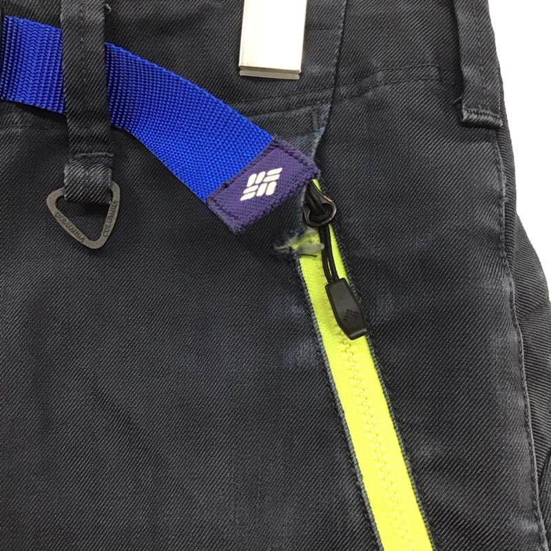 コロンビア Columbia パンツ ワークパンツ、ペインターパンツ M ロゴ、文字 紺 / ネイビー /  メンズ USED 古着 中古 10114182