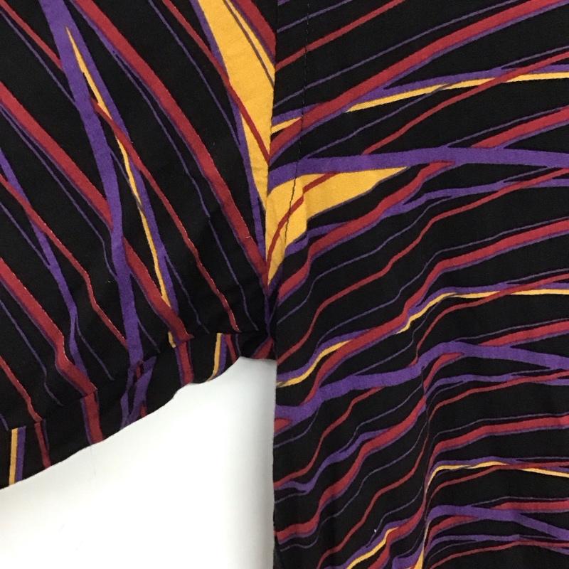 ナノユニバース nano・universe シャツ、ブラウス 半袖 半袖シャツ プリントシャツ ポケットシャツ XL プリント マルチカラー / マルチカラー /  メンズ USED 古着 中古 10137689