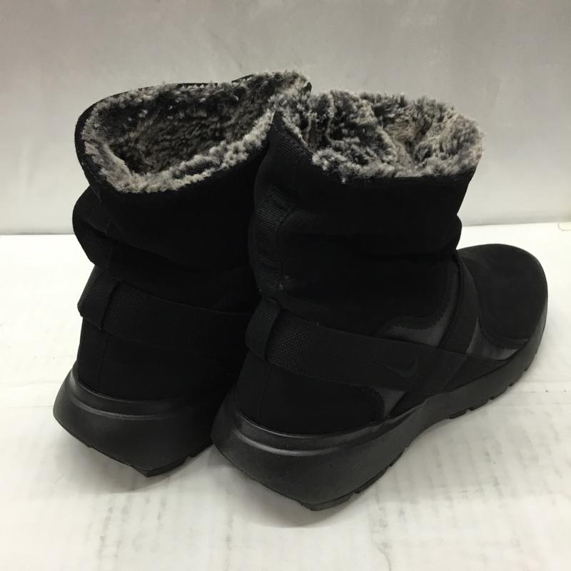 ナイキ NIKE ブーツ ショートブーツ 862513 004 24.5cm 箱有 ゴルカナ 24.5cm ワンポイント 黒 / ブラック /  レディース USED 古着 中古 10108851