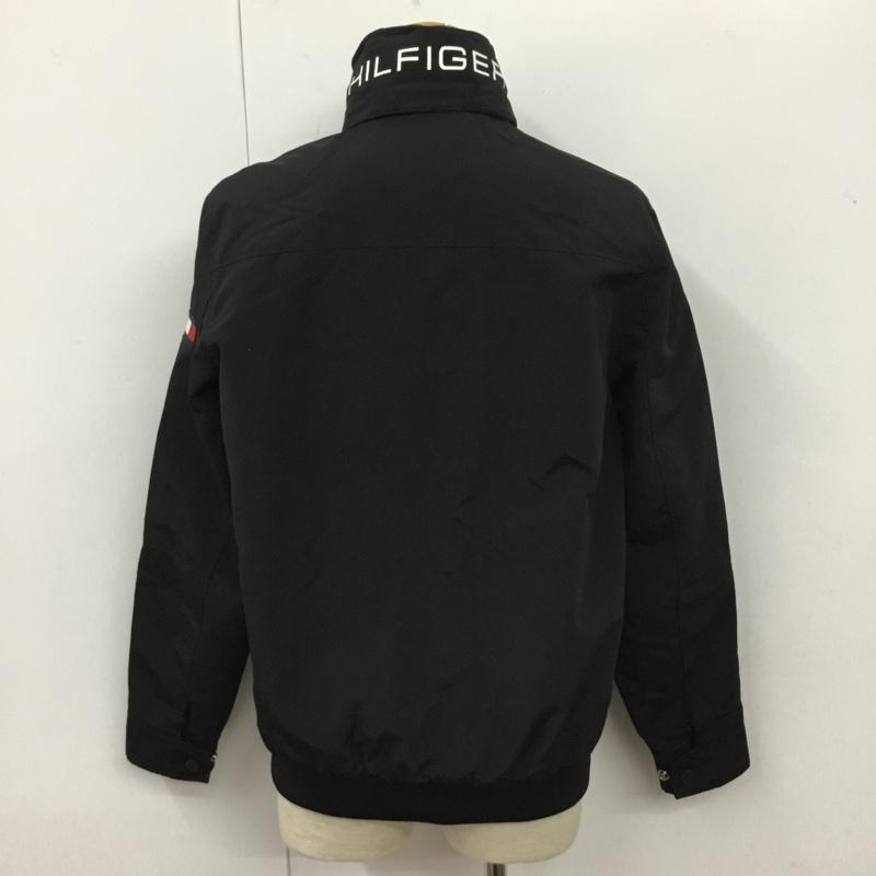 トミーヒルフィガー TOMMY HILFIGER ジャケット、上着 ジャケット、ブレザー C81 78B2079 ナイロンジャケット M ロゴ、文字 黒 / ブラック /  メンズ USED 古着 中古 10107039