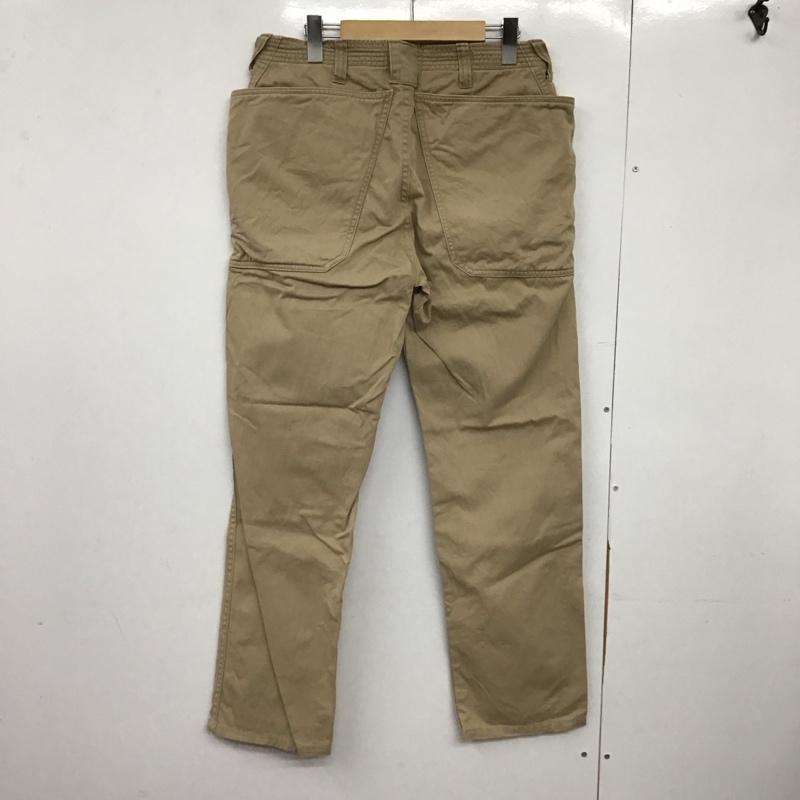 ササフラス SASSAFRAS パンツ ワークパンツ、ペインターパンツ ワークパンツ ワイドパンツ カジュアルパンツ チノパン M 無地 ベージュ / ベージュ /  メンズ USED 古着 中古 10147258