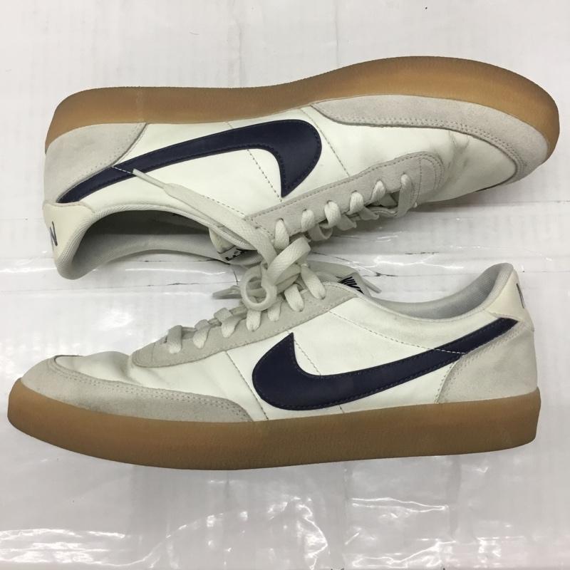 ナイキ NIKE スニーカー スニーカー 432997 107 KILLSHOT 2 LEATHER 29cm 箱有 29.0cm ロゴ、文字 紺 / ネイビー / X アイボリー / アイボリー /  メンズ USED 古着 中古 10111962