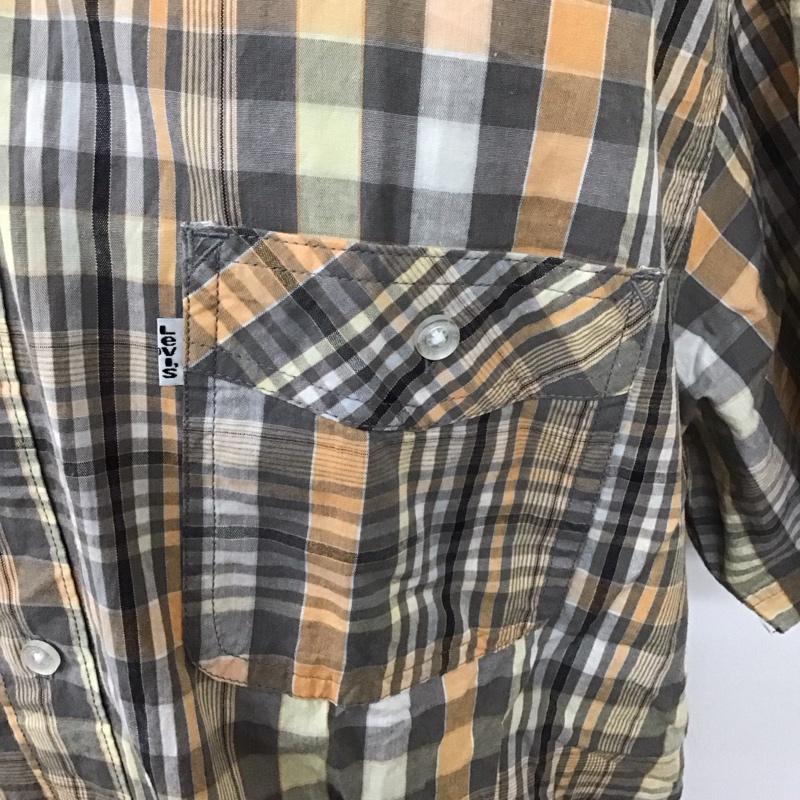 リーバイス Levi s シャツ、ブラウス 半袖 XL チェック マルチカラー / マルチカラー /  メンズ USED 古着 中古 10128313