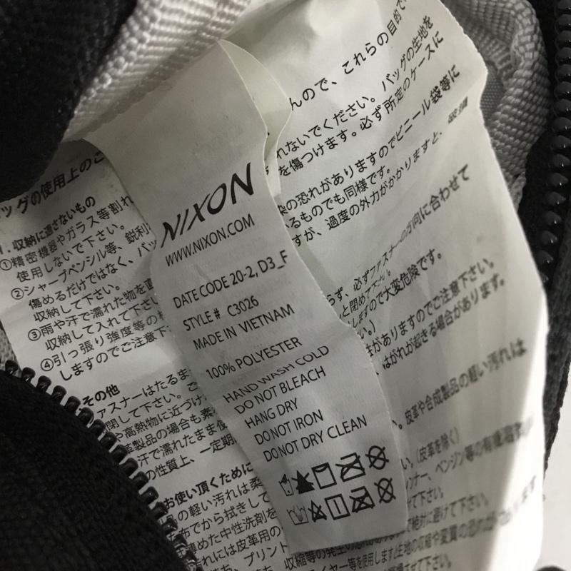 ニクソン NIXON ショルダーバッグ ショルダーバッグ C3026 ミニショルダー ロゴ、文字 黒 / ブラック /  メンズ USED 古着 中古 10144906