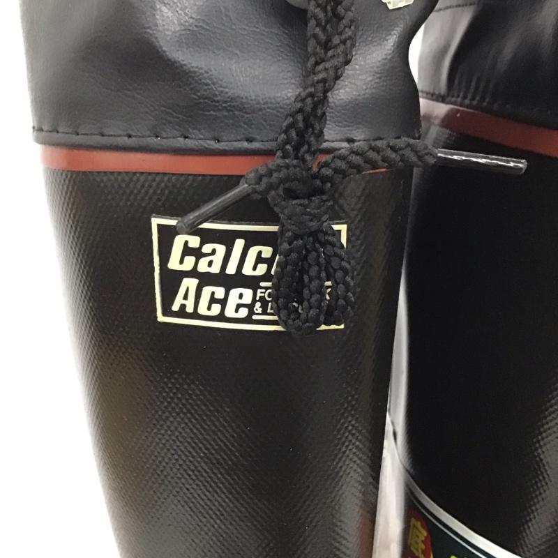 古着 USED 作業靴 作業靴 Calcer Ace 安全靴 長靴 3L 3L ロゴ、文字 黒 / ブラック / X 茶 / ブラウン /  メンズ USED 古着 中古 10135336