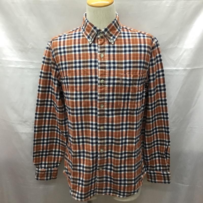 エディーバウアー Eddie Bauer シャツ、ブラウス 長袖 長袖シャツ カラーシャツ ポケットシャツ 長袖カットソー チェックシャツ S チェック マルチカラー / マルチカラー /  メンズ USED 古着 中古 10114810