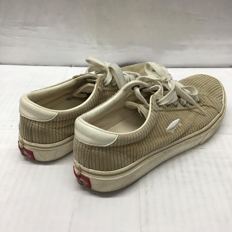 バンズ VANS スニーカー スニーカー V311CF CORD コーデュロイ 23.5cm 23.5cm ワンポイント ベージュ / ベージュ /  レディース USED 古着 中古 10115650