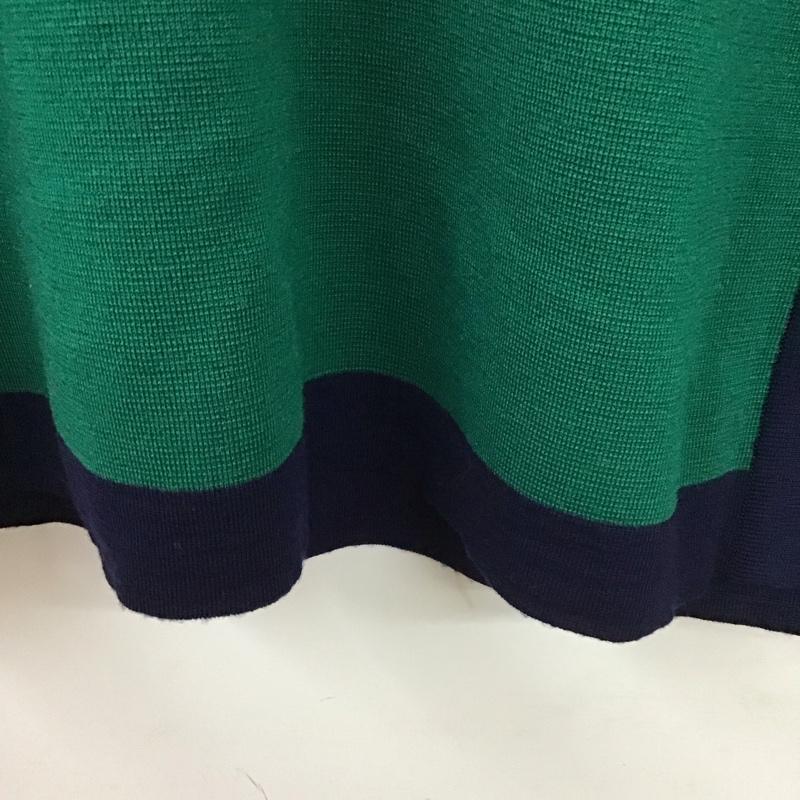 イヴサンローラン Yves Saint Laurent ニット、セーター 長袖 M 無地 緑 / グリーン /  レディース USED 古着 中古 10131123