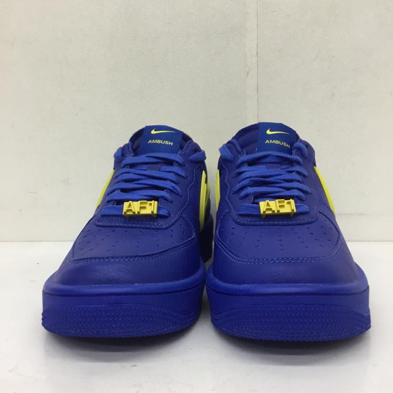 ナイキ NIKE スニーカー スニーカー DV3464-400 AMBUSH × Nike Air Force 1 Low Game Royal and Vivid Sulfur アンブッシュ 26.0cm ロゴ、文字 青 / ブルー /  メンズ USED 古着 中古 10112279