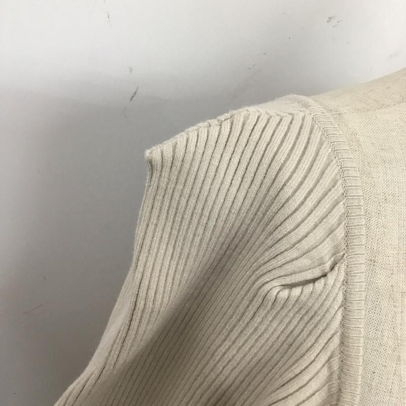 スナイデル SNIDEL ワンピース ロングスカート SWNO221029 フロントボタンニットワンピース リブ 無地 アイボリー / アイボリー /  レディース USED 古着 中古 10121568