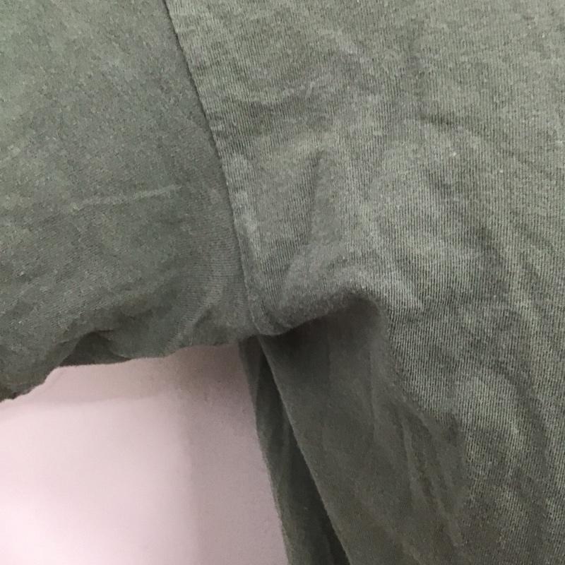 スタンダード カリフォルニア STANDARD CALIFORNIA Tシャツ 半袖 クルーネック 胸ポケット M 無地 カーキ / カーキ /  メンズ USED 古着 中古 10118122