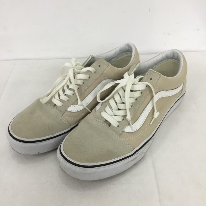 バンズ VANS スニーカー スニーカー 500714 SKATE OLD SKOOL 27.5cm 27.5cm ロゴ、文字 ベージュ / ベージュ /  メンズ USED 古着 中古 10131662