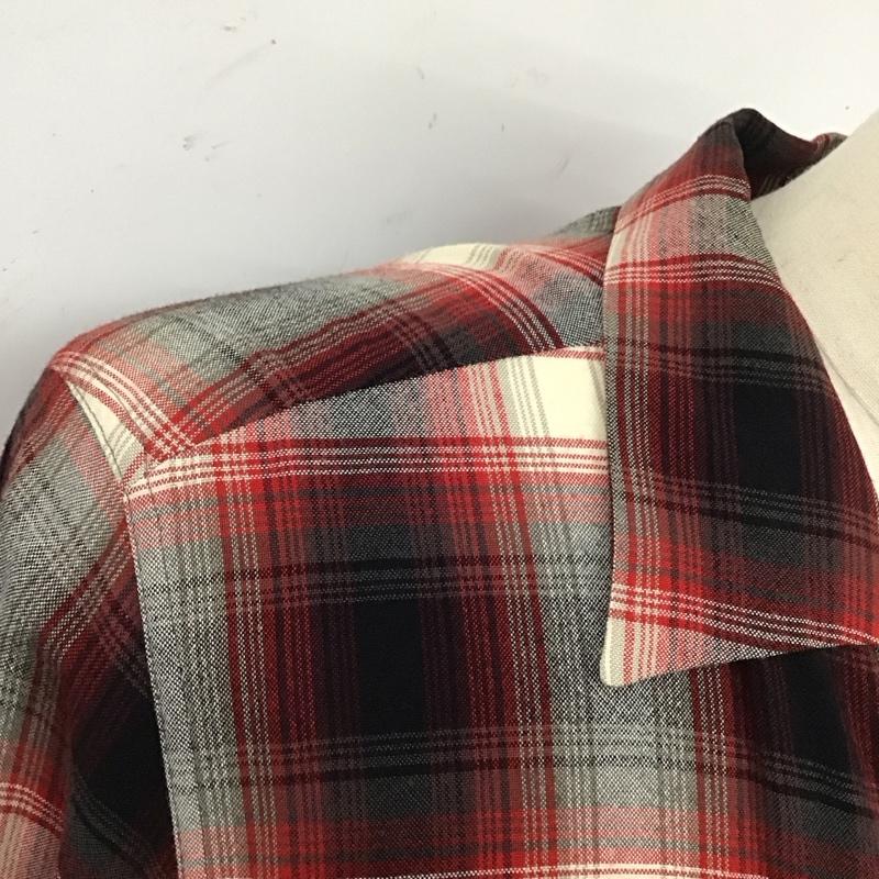 ワコマリア WACKO MARIA シャツ、ブラウス 長袖 長袖シャツ カラーシャツ ポケットシャツ 長袖カットソー チェックシャツ M チェック マルチカラー / マルチカラー /  メンズ USED 古着 中古 10124521