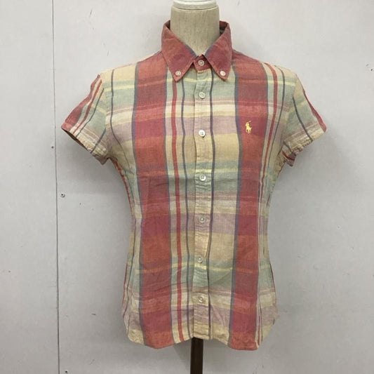 ラルフローレン RALPHLAUREN シャツ、ブラウス 半袖 9 チェック マルチカラー / マルチカラー /  レディース USED 古着 中古 10126687