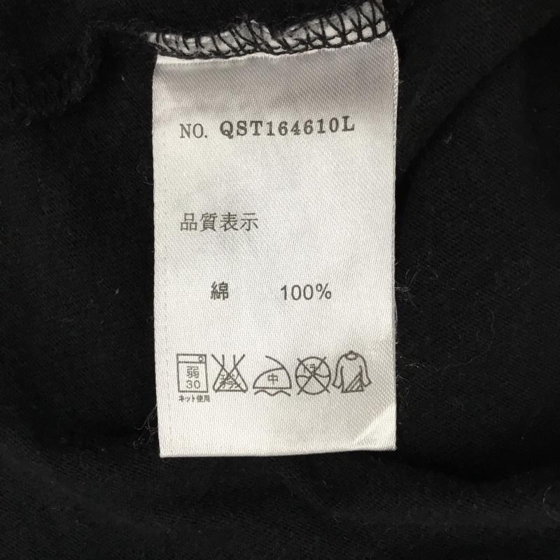 クイックシルバー Quiksilver Tシャツ 半袖 M プリント 黒 / ブラック /  メンズ USED 古着 中古 10110606