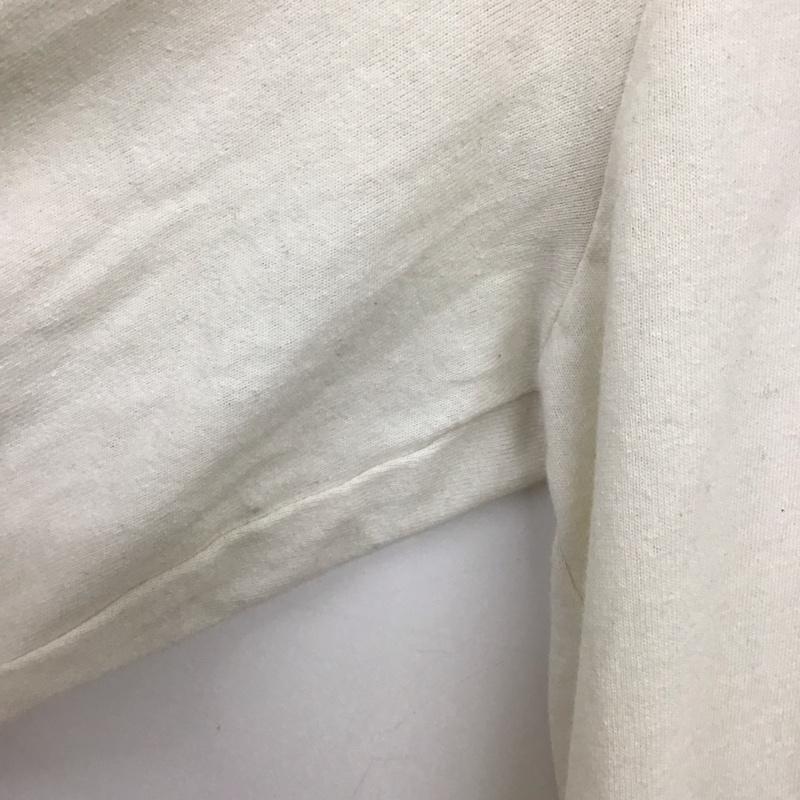 パタゴニア patagonia カットソー 長袖 長袖カットソー プリントカットソー クルーネック M ロゴ、文字 アイボリー / アイボリー /  メンズ USED 古着 中古 10148687