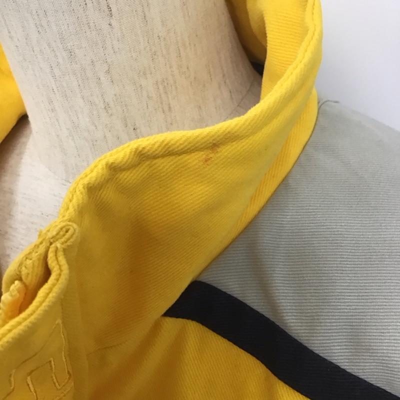 シュプリーム Supreme ジャケット、上着 ジャンパー、ブルゾン Brushed Twill Zip Jacket L ロゴ、文字 黄 / イエロー /  メンズ USED 古着 中古 10106384