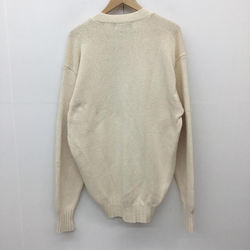 ポロラルフローレン POLO RALPH LAUREN カーディガン 長袖 L 無地 ベージュ / ベージュ /  メンズ USED 古着 中古 10136313