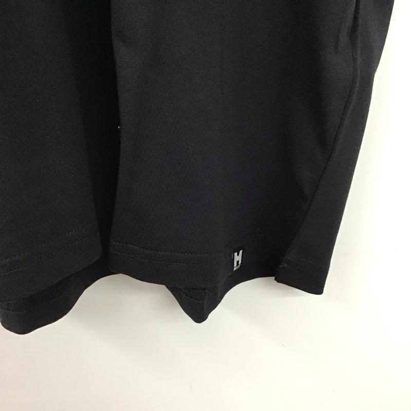 ミレー MILLET Tシャツ 半袖 半袖カットソー プリントTシャツ クルーネックカットソー L プリント 黒 / ブラック /  メンズ USED 古着 中古 10132271