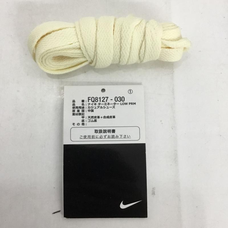 ナイキ NIKE スニーカー スニーカー FQ8127-030 TERMINATOR LOW PRM 28.5cm 28.5cm ロゴ、文字 白 / ホワイト / X 黒 / ブラック /  メンズ USED 古着 中古 10129094