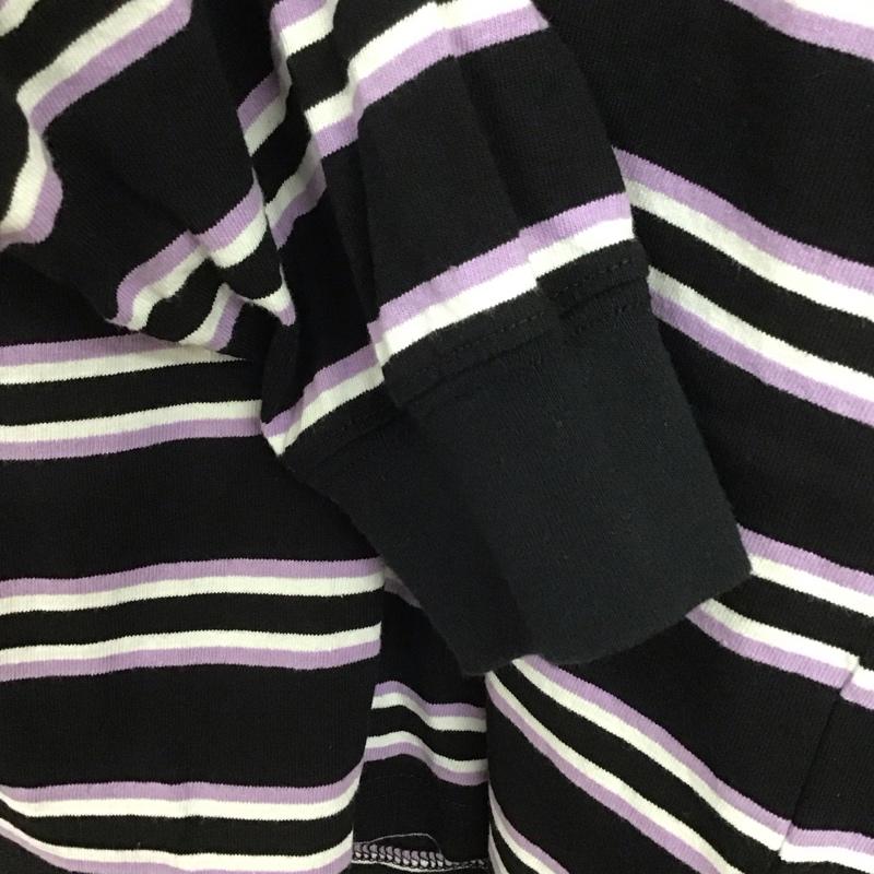 フリークスストア FREAK S STORE カットソー 長袖 長袖カットソー プリントカットソー クルーネック ボーダー L ボーダー柄 マルチカラー / マルチカラー /  メンズ USED 古着 中古 10133177