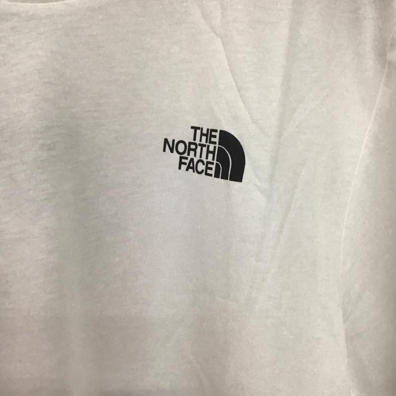 ザノースフェイス THE NORTH FACE Tシャツ 半袖 NF0A87NPFN4 L ロゴ、文字 X プリント 白 / ホワイト / X 赤 / レッド /  メンズ USED 古着 中古 10132540