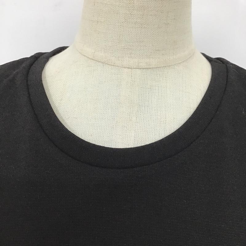 ザラ ZARA ワンピース ロングスカート 1198 027 639 コンビネーション ボリュームワンピース ノースリーブ S 無地 黒 / ブラック / X 橙 / オレンジ /  レディース USED 古着 中古 10107160