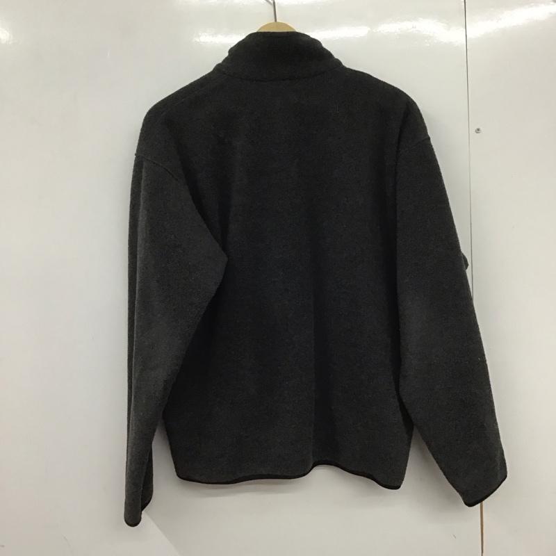 ザノースフェイス THE NORTH FACE ジャケット、上着 ジャケット、ブレザー na-3295 フリースジャケット スタンドネック アウター L ロゴ、文字 灰 / グレー /  メンズ USED 古着 中古 10133267