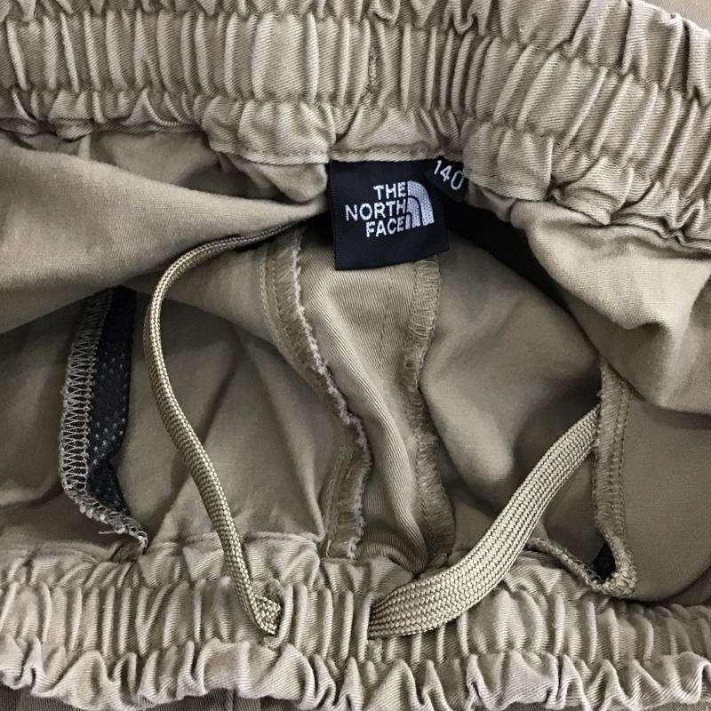 ザノースフェイス THE NORTH FACE パンツ チノパン NBJ32234 コットンイージークライミングパンツ テーパード 140cm キッズ 140cm ロゴ、文字 ベージュ / ベージュ /  ボーイズ USED 古着 中古 10118097