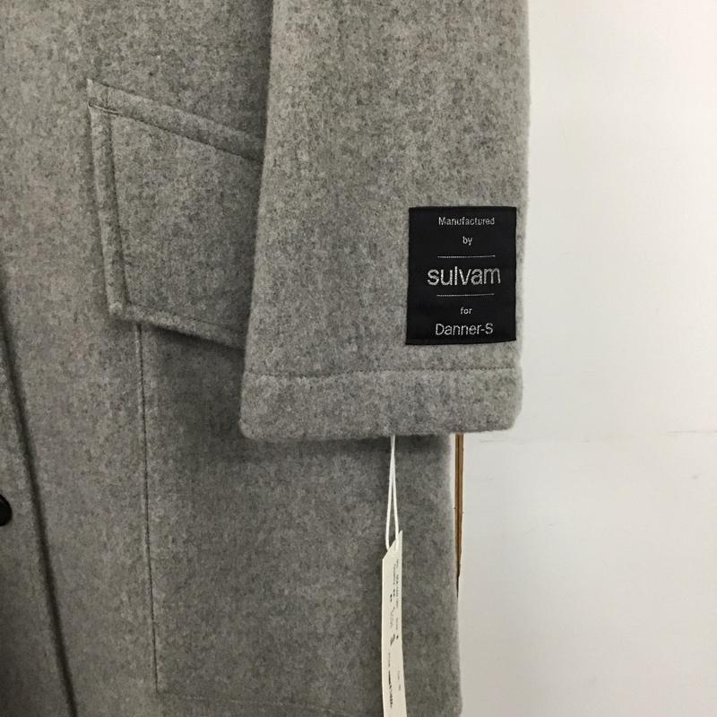 サルバム sulvam コート コート一般 DSA-C02-201 DANNER-S stand long coat タグ付き M 無地 灰 / グレー /  メンズ USED 古着 中古 10142278