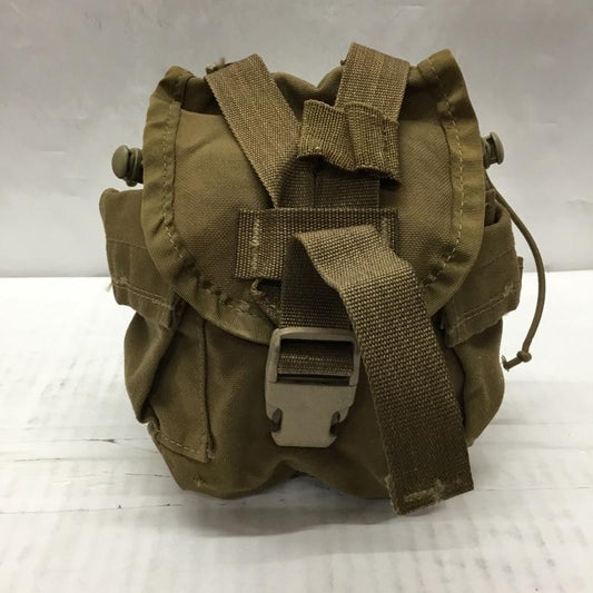 古着 USED バッグ バッグ ミリタリーバッグ ウエストポーチ ポーチ 無地 ベージュ / ベージュ /  メンズ USED 古着 中古 10108908