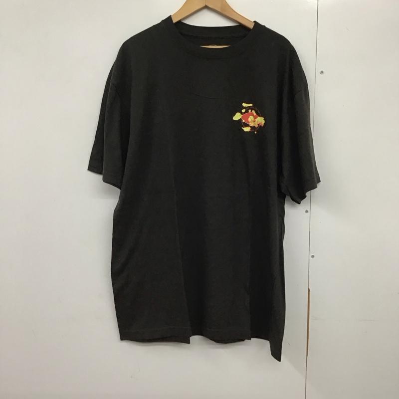バル BAL Tシャツ 半袖 半袖カットソー プリントTシャツ クルーネックカットソー プリント 黒 / ブラック /  メンズ USED 古着 中古 10141414