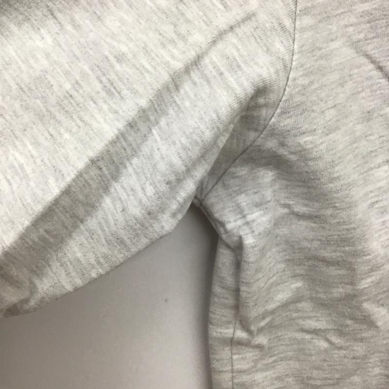 シュプリーム Supreme カットソー 長袖 18ss BevelL/STop 長袖カットソー クルーネックカットソー M ロゴ、文字 灰 / グレー /  メンズ USED 古着 中古 10131533