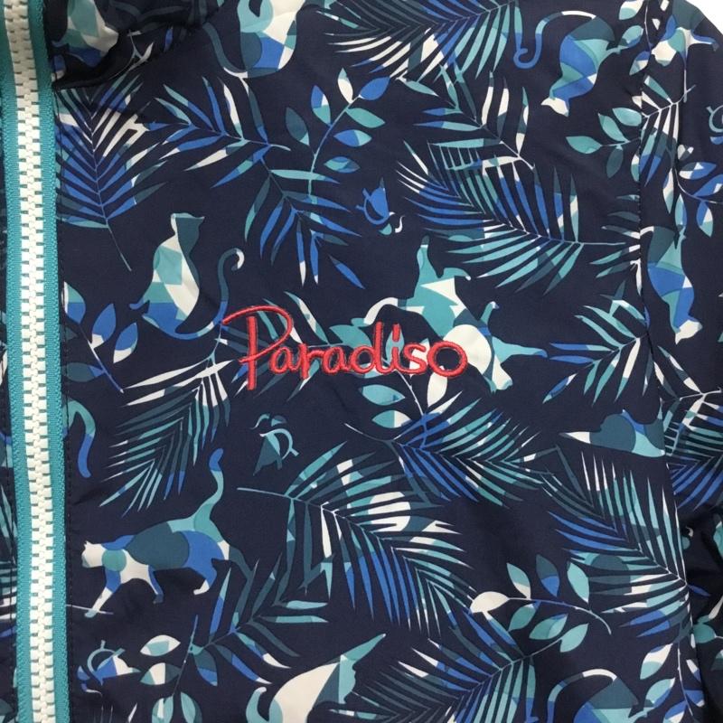 パラディーゾ PARADISO ジャケット、上着 ジャンパー、ブルゾン QSL02D ゴルフウェア テニスウェア マルタキャットプリント柄 タグ付き M 総柄 マルチカラー / マルチカラー /  レディース USED 古着 中古 10135713