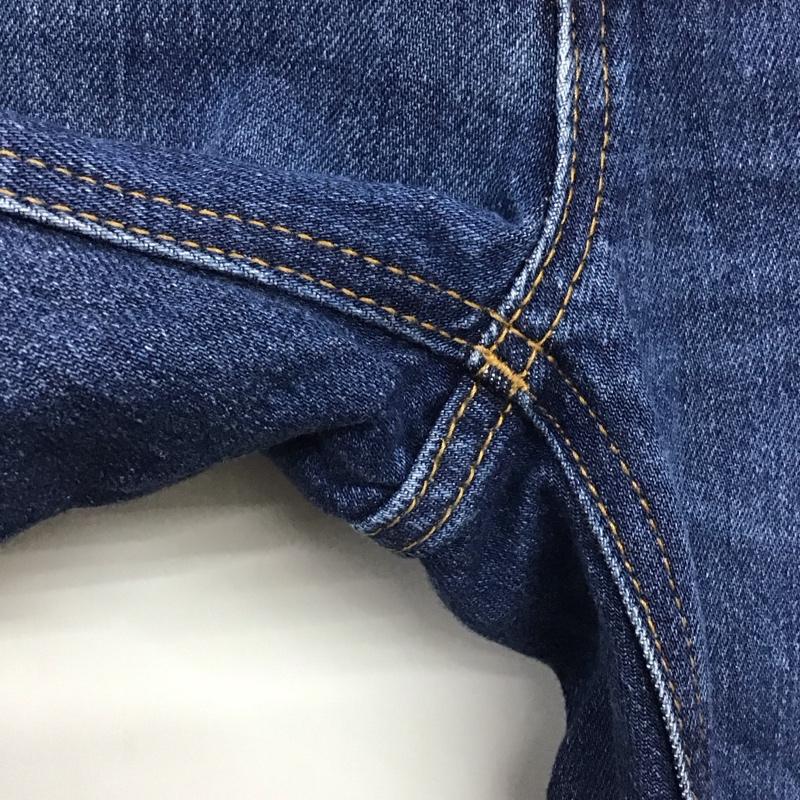 ミラオーウェン Mila Owen パンツ デニム、ジーンズ 09WFP241940 裾段差脇スリットデニムパンツ 1 無地 青 / ブルー /  レディース USED 古着 中古 10142285