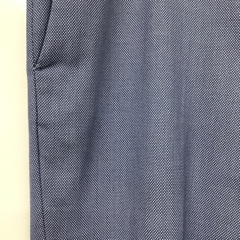 ザラ ZARA パンツ スラックス スラックスパンツ ワイドパンツ ストレッチパンツ 44 総柄 青 / ブルー /  メンズ USED 古着 中古 10129255