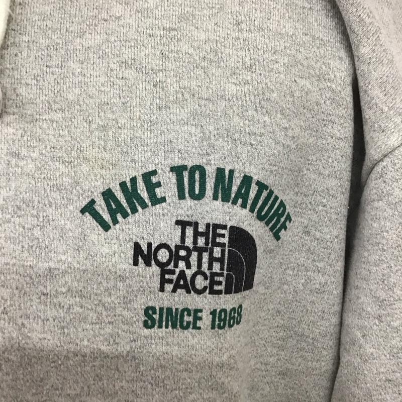 ザノースフェイス THE NORTH FACE パーカー 長袖 NO-3101 フルジップ 80年代 スウェット LL ロゴ、文字 灰 / グレー /  メンズ USED 古着 中古 10115076