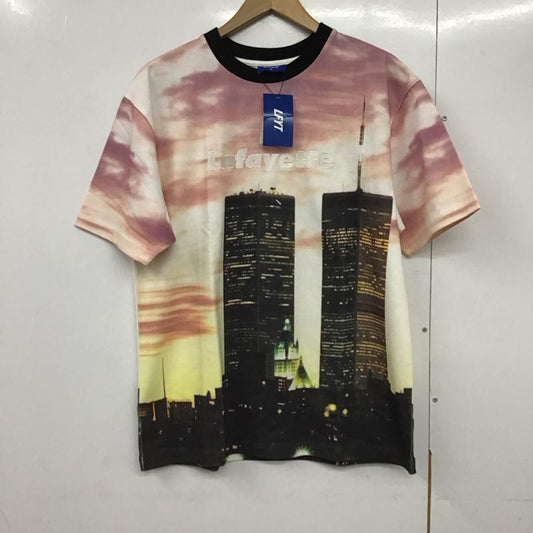 ラファイエット Lafayette Tシャツ 半袖 半袖カットソー プリントTシャツ クルーネックカットソー M プリント マルチカラー / マルチカラー /  メンズ USED 古着 中古 10141675