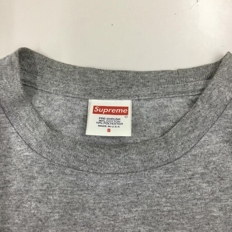 シュプリーム Supreme Tシャツ 半袖 2019FW SupremeIncTee 半袖カットソー プリントTシャツ S ロゴ、文字 灰 / グレー /  メンズ USED 古着 中古 10114848