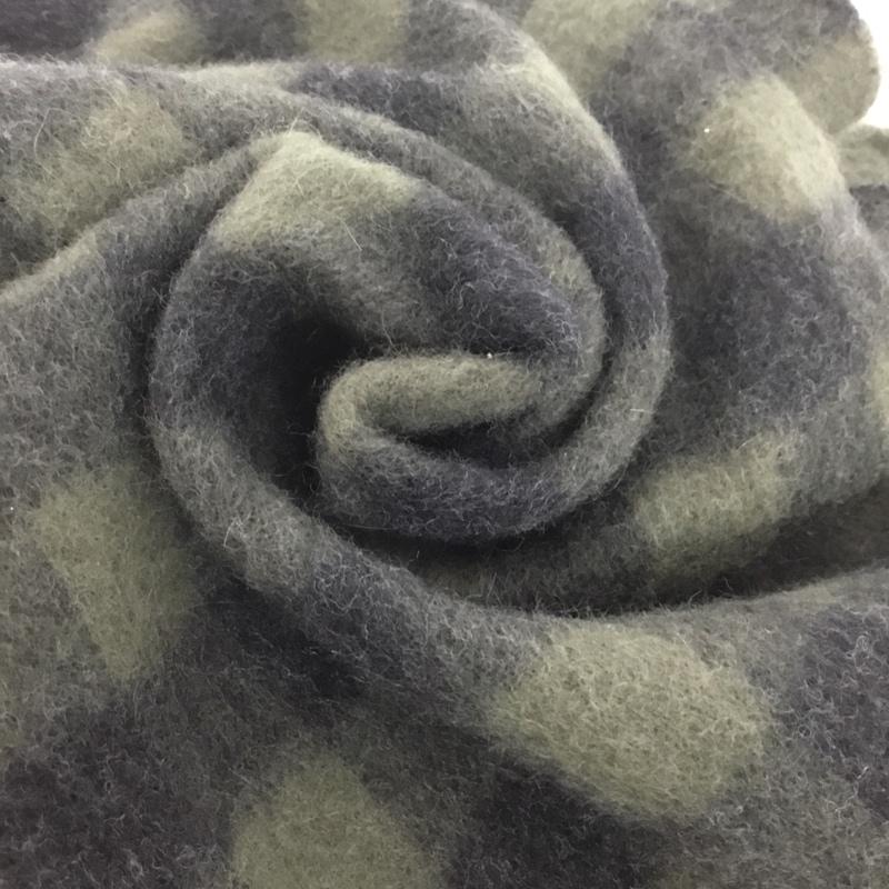 ベグアンドコー Begg & Co マフラー マフラー フリンジ ウール アンゴラ混 ロゴ、文字 黒 / ブラック / X カーキ / カーキ /  メンズ USED 古着 中古 10133819